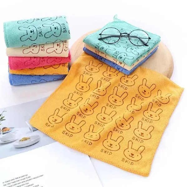 دستمال حوله ای نانو خرگوشی 30*30 بسته ۱۲عددی
