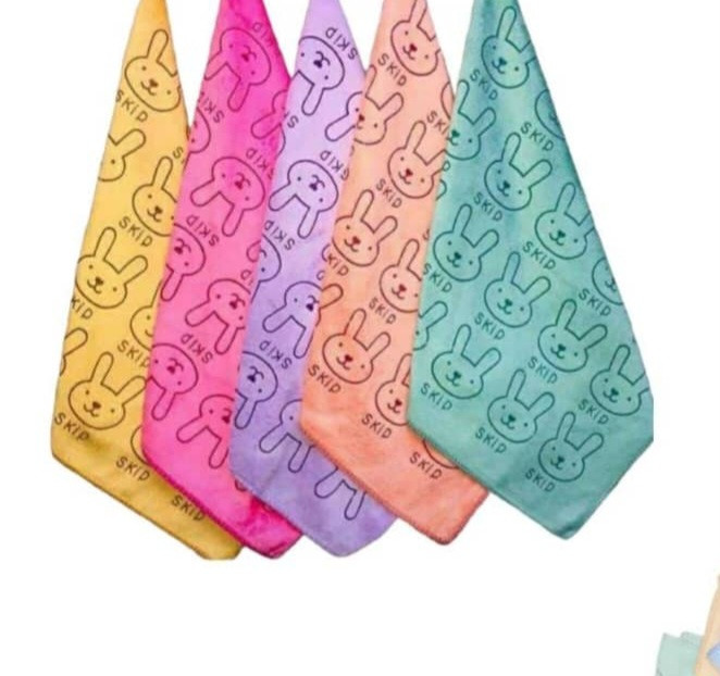 دستمال حوله ای نانو خرگوشی 30*30 بسته ۱۲عددی