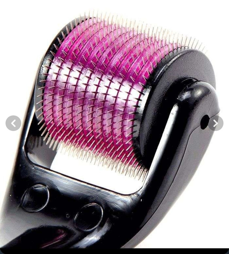 درمارولر ماساژ صورت و پوست سر 540 سوزن تیتانیومی سایز ۱ میل